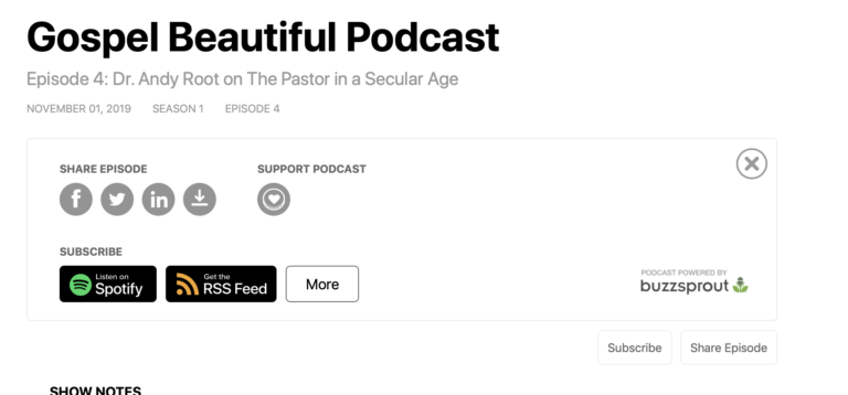 Gospel Beautiful Podcast w/ Michael Chan